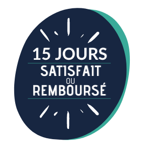 15 jours satisfait remboursé